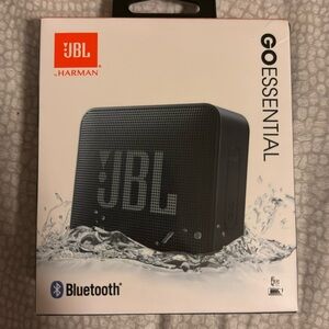 JBL Go Essential Wireless Bluetooth Speaker - Black, (NEW). Condition is New